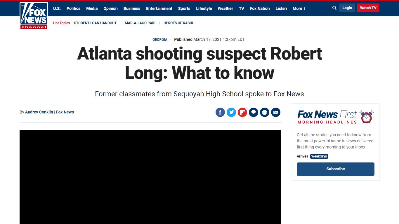 Atlanta shooting suspect Robert Long: What to know | Fox News